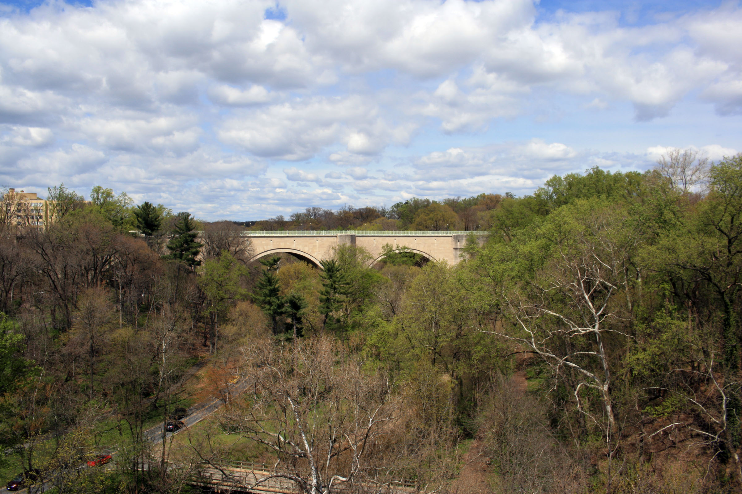 The Duke Ellington Bridge over Rock Creek